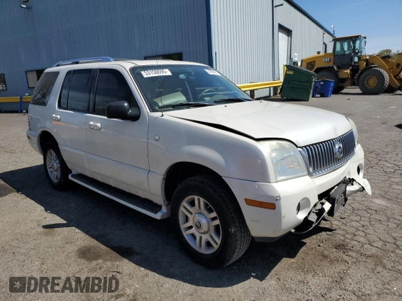 2004 Mercury Mountaineer Convenience с VIN 4M2DU86W34ZJ44525, выставлен на аукционе Copart как лот 53150595 с пробегом 239 830 миль миль и Списание • Salvage title. История ставок и продаж доступна на DreamBid. Изображение 4.