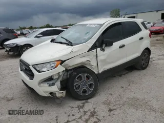 2020 Ford EcoSport S with VIN MAJ3S2FE9LC333778, listed as a Copart auction lot 66551024 with Not Provided miles and Salvage Title. Bid and sale history available at carsss.com. Image 1.