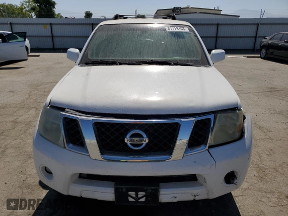 2008 Nissan Pathfinder LE with VIN 5N1AR18U88C613416, listed as a Copart auction lot 61178105 with 186,023 mi miles and Salvage title. Bid and sale history available at DreamBid. Image 5.