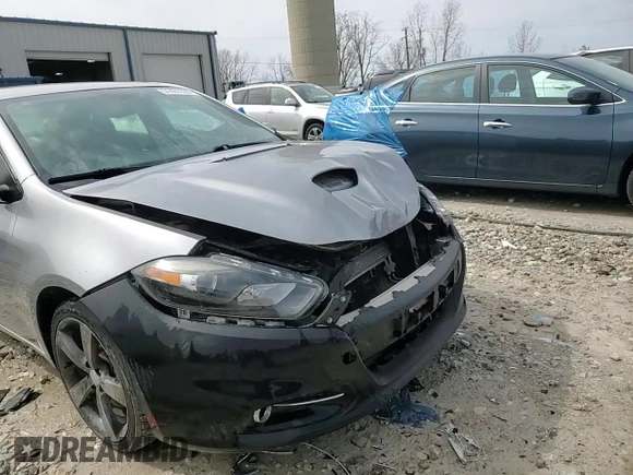 2016 Dodge Dart GT with VIN 1C3CDFEB5GD750807, listed as a Copart auction lot 51497595 with 122,913 mi miles and Clean Title. Bid and sale history available at carsss.com. Image 14.