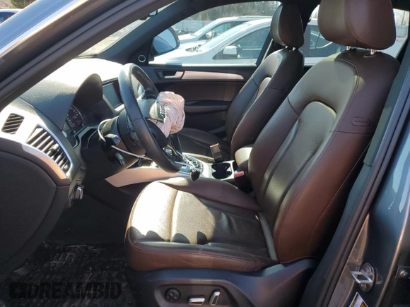 2017 Audi Q5 with VIN WA1V2AFP2HA007428, listed as a Copart auction lot 45793335 with 100,239 mi miles and Salvage title. Bid and sale history available at DreamBid. Image 7.