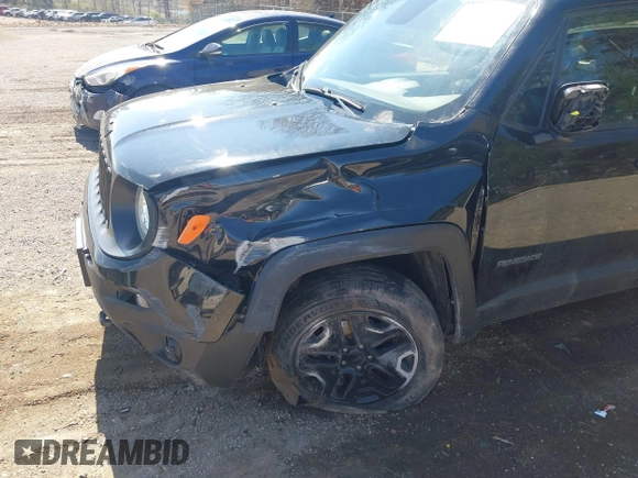 2018 Jeep Renegade Upland with VIN ZACCJBAB1JPH59225, listed as a IAAI auction lot 42051313 with 94,398 mi miles and . Bid and sale history available at DreamBid. Image 6.