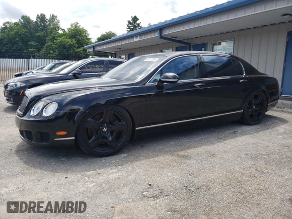 2011 Bentley Flying Spur with VIN SCBBR9ZAXBC069068, listed as a Copart auction lot 64547504 with 53,982 mi miles and Clean title. Bid and sale history available at DreamBid. Image 1.