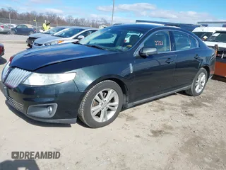 2010 Lincoln MKS with VIN 1LNHL9ER9AG604947, listed as a IAAI auction lot 41552721 with 143,130 mi miles. Bid and sale history available at carsss.com. Image 2.