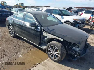 2017 Mercedes-Benz C 300 with VIN 55SWF4KB5HU208708, listed as a IAAI auction lot 41626360 with 89,299 mi miles and . Bid and sale history available at carsss.com. Image 1.