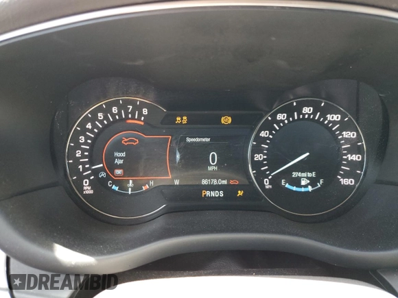 2018 Lincoln MKC Premiere with VIN 5LMCJ1C91JUL22868, listed as a Copart auction lot 52941815 with 86,178 mi miles and Salvage Title. Bid and sale history available at DreamBid. Image 9.