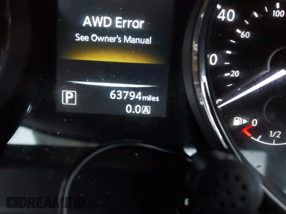 2016 Nissan Rogue SV with VIN KNMAT2MV1GP694986, listed as a IAAI auction lot 41109354 with 63,794 mi miles and . Bid and sale history available at carsss.com. Image 15.