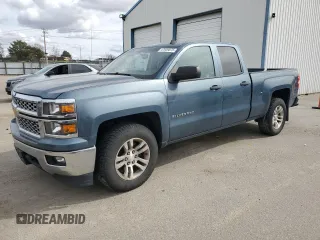 2014 Chevrolet Silverado 1500 LT with VIN 1GCVKREC5EZ235441, listed as a Copart auction lot 47659075 with 120,807 mi miles and Salvage Title. Bid and sale history available at DreamBid. Image 1.