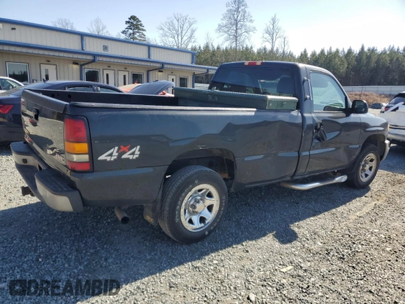 2004 GMC Sierra 1500 Work Truck z VIN 1GTEK14X34Z257653, wystawiony jako Copart lot #43521535 z przebiegiem Nie podano mil oraz Szkody całkowita. Historia ofert i sprzedaży dostępna na DreamBid. Obrazek 3.
