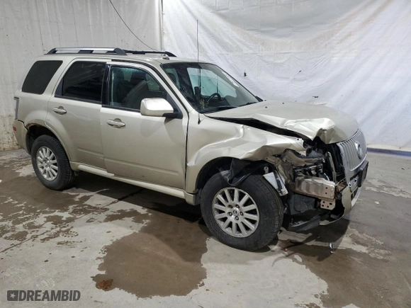 2010 Mercury Mariner Premier with VIN 4M2CN9HG9AKJ27365, listed as a Copart auction lot 75171584 with 169,193 mi miles and Salvage Title. Bid and sale history available at carsss.com. Image 4.