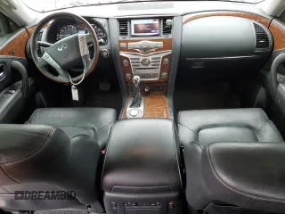 2018 Infiniti QX80 with VIN JN8AZ2NF3J9660053, listed as a Copart auction lot 47475485 with 158,911 mi miles and Clean Title. Bid and sale history available at DreamBid. Image 8.