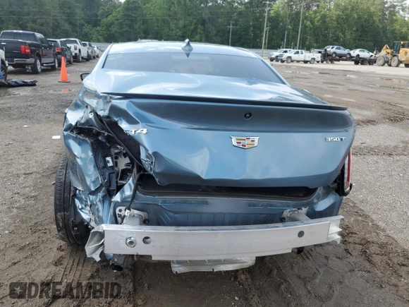 2024 Cadillac CT4 Sport z VIN 1G6DC5RK2R0111224, wystawiony jako Copart lot #54250715 z przebiegiem 6183 mil mil oraz Szkody całkowita. Historia ofert i sprzedaży dostępna na DreamBid. Obrazek 6.