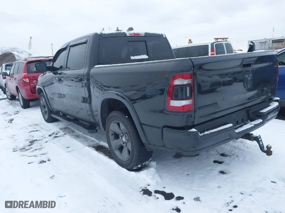 2020 Ram 1500 Big Horn with VIN 1C6RRFFG7LN285301, listed as a IAAI auction lot 41241988 with 89,567 mi miles. Bid and sale history available at carsss.com. Image 3.