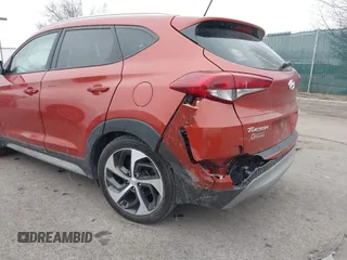 2017 Hyundai Tucson Sport with VIN KM8J3CA24HU416629, listed as a IAAI auction lot 41557615 with 72,844 mi miles and . Bid and sale history available at DreamBid. Image 6.