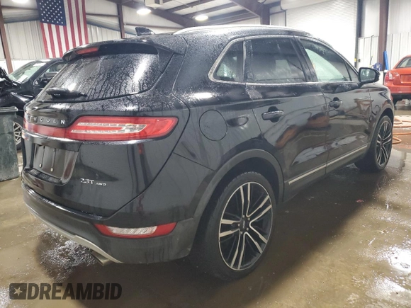 2017 Lincoln MKC Reserve with VIN 5LMTJ3DH3HUL44592, listed as a Copart auction lot 58578215 with 73,683 mi miles and Salvage title. Bid and sale history available at DreamBid. Image 3.
