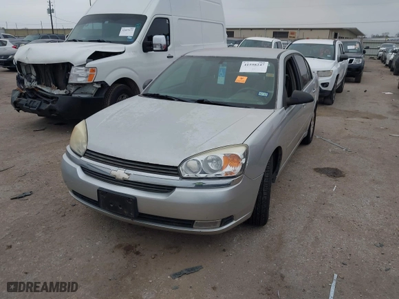 2004 Chevrolet Malibu LT with VIN 1G1ZU54834F211987, listed as a IAAI auction lot 41598247 with 1 mi miles. Bid and sale history available at carsss.com. Image 2.