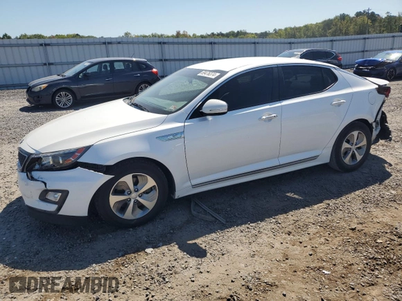 2014 Kia Optima Hybrid LX with VIN KNAGM4AD5E5072251, listed as a Copart auction lot 69476374 with 135,177 mi miles and Salvage Title. Bid and sale history available at carsss.com. Image 1.