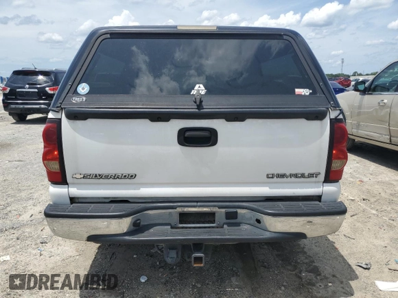 2005 Chevrolet Silverado 1500 LS with VIN 2GCEC19T351259657, listed as a Copart auction lot 60843785 with 162,230 mi miles and Salvage title. Bid and sale history available at DreamBid. Image 6.