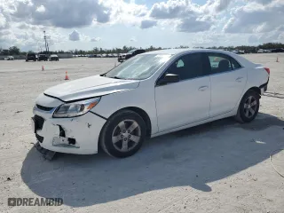 2015 Chevrolet Malibu LS with VIN 1G11A5SL6FF270063, listed as a Copart auction lot 42962975 with 122,872 mi miles and Clean Title. Bid and sale history available at carsss.com. Image 1.
