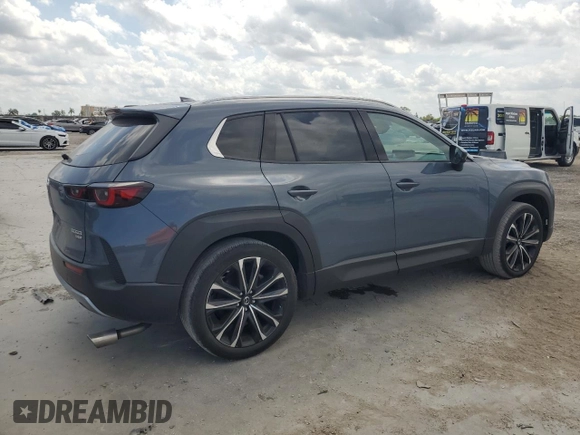 2023 Mazda CX-50 Premium with VIN 7MMVABDY6PN108537, listed as a Copart auction lot 50362155 with 26,231 mi miles and Salvage title. Bid and sale history available at DreamBid. Image 3.