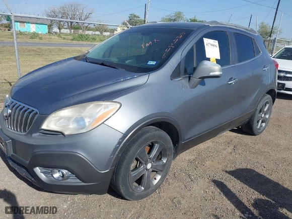 2014 Buick Encore Convenience with VIN KL4CJBSB3EB699246, listed as a IAAI auction lot 41799894 with 173,241 mi miles. Bid and sale history available at carsss.com. Image 2.