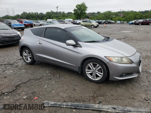 2011 Honda CR-Z EX z VIN JHMZF1D69BS002944, wystawiony jako Copart lot #57101765 z przebiegiem 125 001 mil mil oraz Szkoda całkowita • Salvage title. Historia ofert i sprzedaży dostępna na DreamBid. Obrazek 4.