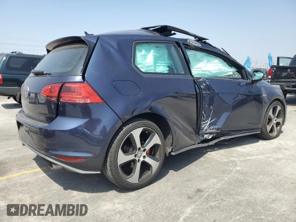 2015 Volkswagen GTI S z VIN 3VWTT7AU7FM062206, wystawiony jako Copart lot #58085615 z przebiegiem Nie podano mil oraz Szkoda całkowita • Salvage title. Historia ofert i sprzedaży dostępna na DreamBid. Obrazek 3.