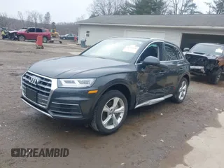 2020 Audi Q5 Premium Plus with VIN WA1BNAFY5L2010054, listed as a IAAI auction lot 41738526 with 83,152 mi miles. Bid and sale history available at carsss.com. Image 2.