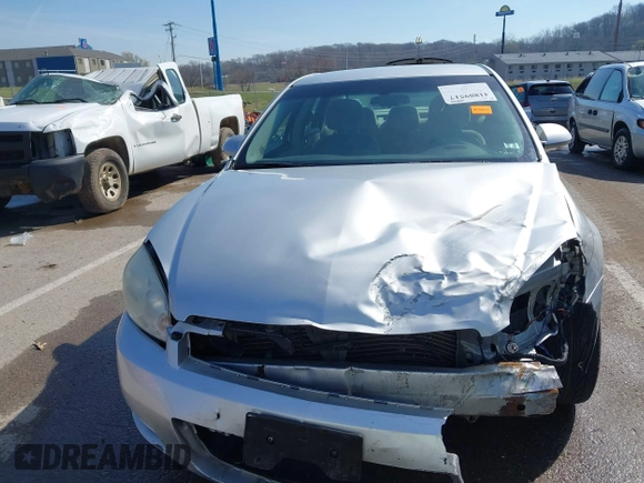 2010 Chevrolet Impala LS with VIN 2G1WA5EK4A1161609, listed as a IAAI auction lot 41889517 with 124,484 mi miles and . Bid and sale history available at DreamBid. Image 13.