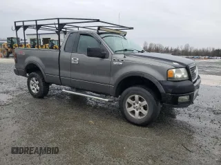2004 Ford F-150 XL with VIN 1FTRF14574NB38189, listed as a Copart auction lot 48372435 with 273,991 mi miles and Salvage Title. Bid and sale history available at DreamBid. Image 4.