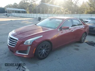 2016 Cadillac CTS Sedan Luxury Collection RWD with VIN 1G6AR5SX7G0106833, listed as a Copart auction lot 87455804 with 180,684 mi miles and Salvage Title. Bid and sale history available at carsss.com. Image 1.