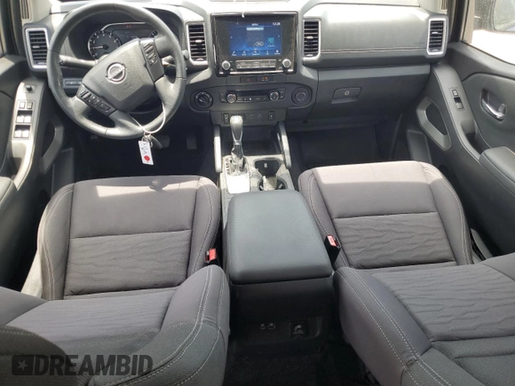 2022 Nissan Frontier S with VIN 1N6ED1EK2NN605154, listed as a Copart auction lot 57241055 with 33,989 mi miles and Salvage title. Bid and sale history available at DreamBid. Image 8.