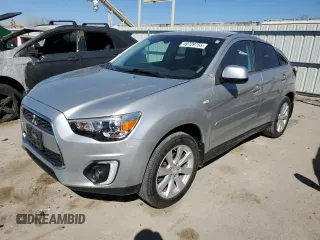 2015 Mitsubishi Outlander SE with VIN 4A4AP4AU3FE006050, listed as a Copart auction lot 49729755 with 106,276 mi miles and Salvage title. Bid and sale history available at DreamBid. Image 1.