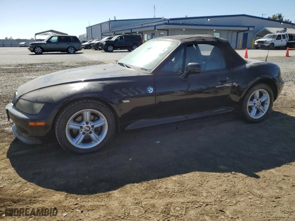 2000 BMW Z3 2.5L with VIN 4USCH9347YLG02930, listed as a Copart auction lot 58903134 with NaN miles and Clean Title. Bid and sale history available at carsss.com. Image 1.