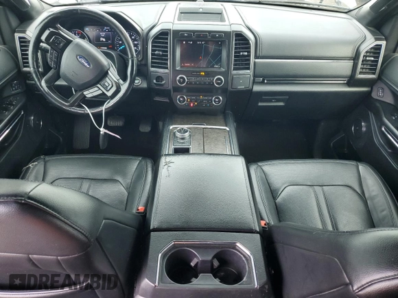 2019 Ford Expedition Max Limited с VIN 1FMJK1KT3KEA19798, выставлен на аукционе Copart как лот 59756375 с пробегом 156 626 миль миль и Чистый • Clean title. История ставок и продаж доступна на DreamBid. Изображение 8.