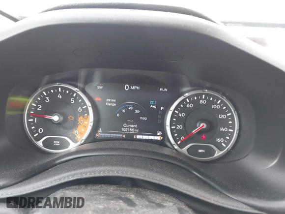 2016 Jeep Renegade Trailhawk with VIN ZACCJBCT3GPC87138, listed as a IAAI auction lot 42076346 with 102,156 mi miles and . Bid and sale history available at carsss.com. Image 7.