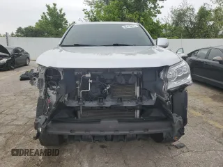 2017 Lexus GX 460 z VIN JTJBM7FX5H5168660, wystawiony jako Copart lot #55410675 z przebiegiem 128 599 mil mil oraz Szkody całkowita. Historia ofert i sprzedaży dostępna na DreamBid. Obrazek 5.