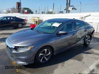 2021 Honda Insight EX with VIN 19XZE4F50ME011659, listed as a IAAI auction lot 42003199 with 119,623 mi miles and . Bid and sale history available at carsss.com. Image 2.