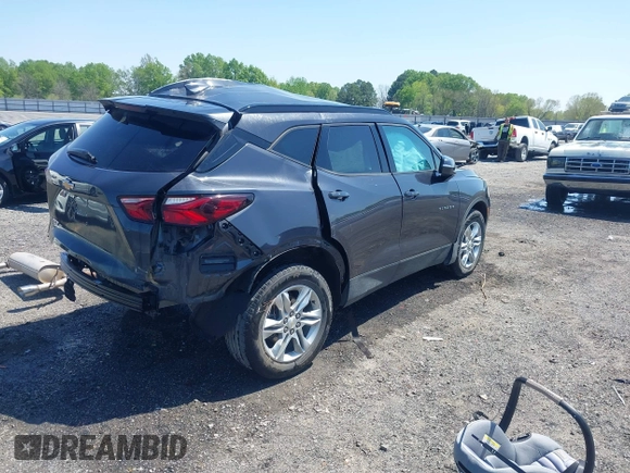 2021 Chevrolet Blazer LT z VIN 3GNKBCRS7MS533767, wystawiony jako IAAI lot #41982280 z przebiegiem 83 764 mil mil oraz . Historia ofert i sprzedaży dostępna na DreamBid. Obrazek 4.