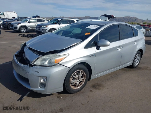 2010 Toyota Prius II with VIN JTDKN3DU2A1093768, listed as a IAAI auction lot 41926220 with 312,430 mi miles. Bid and sale history available at carsss.com. Image 16.