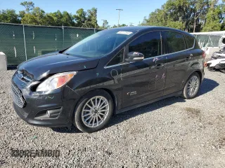 2015 Ford C-Max Energi SEL with VIN 1FADP5CU7FL109142, listed as a Copart auction lot 56117564 with 100,004 mi miles. Bid and sale history available at carsss.com. Image 1.