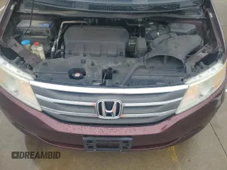 2011 Honda Odyssey EX-L with VIN 5FNRL5H6XBB027702, listed as a Copart auction lot 51978575 with 224,070 mi miles and Salvage Title. Bid and sale history available at DreamBid. Image 12.