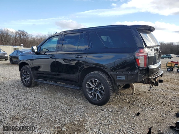 2023 Chevrolet Tahoe Z71 with VIN 1GNSKPKD2PR147011, listed as a Copart auction lot 86640644 with 18,167 mi miles and Clean Title. Bid and sale history available at carsss.com. Image 2.