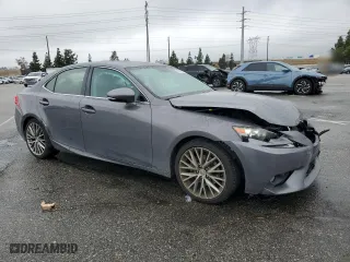 2014 Lexus IS 250 with VIN JTHBF1D23E5016923, listed as a Copart auction lot 51180345 with 141,350 mi miles and Salvage Title. Bid and sale history available at carsss.com. Image 4.