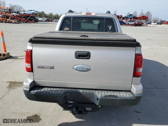 2007 Ford Explorer Sport Trac XLT with VIN 1FMEU31K97UA45951, listed as a Copart auction lot 49663495 with 114,342 mi miles and Salvage Title. Bid and sale history available at carsss.com. Image 6.