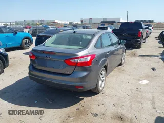 2013 Ford Focus SE with VIN 1FADP3F27DL156733, listed as a IAAI auction lot 41998196 with 116,692 mi miles. Bid and sale history available at carsss.com. Image 4.