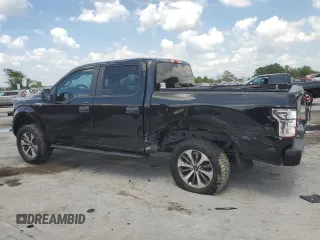 2019 Ford F-150 XL with VIN 1FTEW1EP2KFC68628, listed as a Copart auction lot 51612745 with 110,807 mi miles and Salvage Title. Bid and sale history available at carsss.com. Image 2.