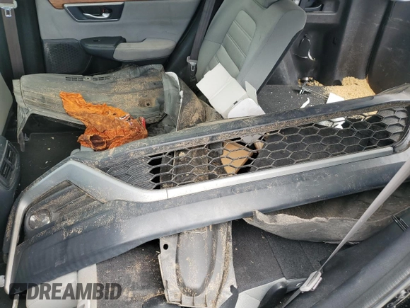 2020 Honda CR-V EX with VIN 2HKRW1H53LH413212, listed as a Copart auction lot 57423095 with 143,553 mi miles and Salvage title. Bid and sale history available at DreamBid. Image 13.