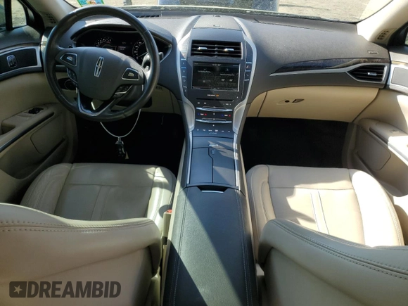 2016 Lincoln MKZ with VIN 3LN6L2JK1GR626675, listed as a Copart auction lot 56068645 with 94,068 mi miles and Salvage title. Bid and sale history available at DreamBid. Image 8.
