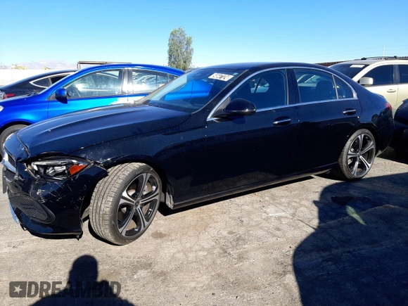 2022 Mercedes-Benz C 300 with VIN W1KAF4GB8NR054768, listed as a Copart auction lot 54647124 with 2,769 mi miles and Clean Title. Bid and sale history available at DreamBid. Image 1.